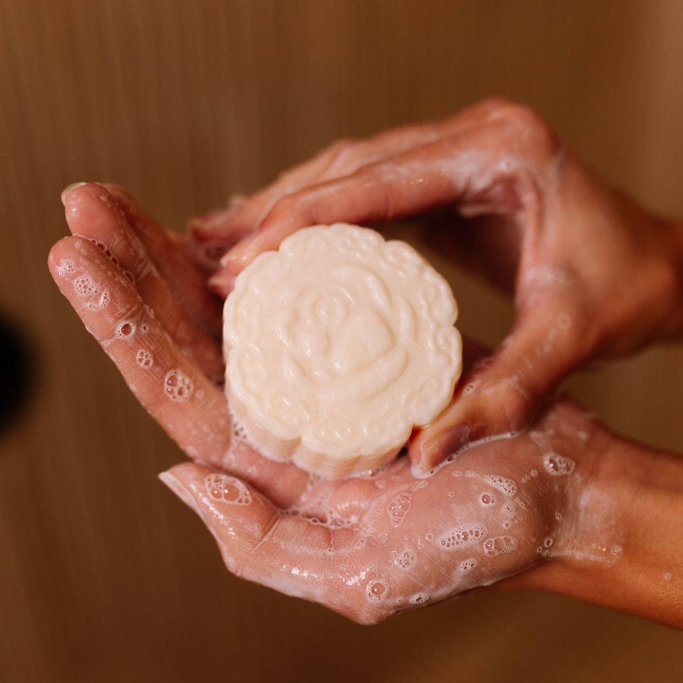 Rice Water Shampoo Bar | Chamomile Rose EO | Dry Hair