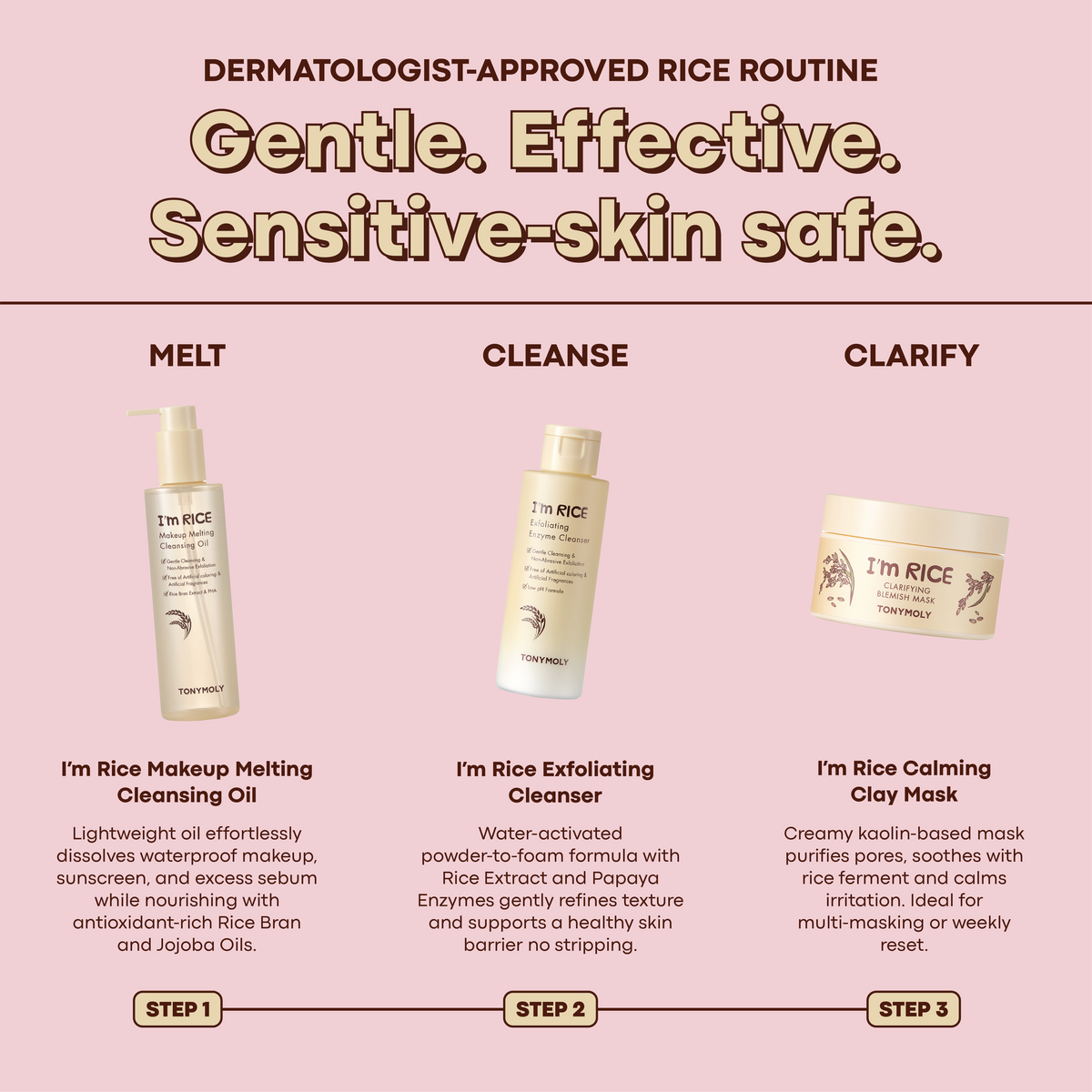 Tonymoly I'm Rice Makeup Removing Cleansing Oil