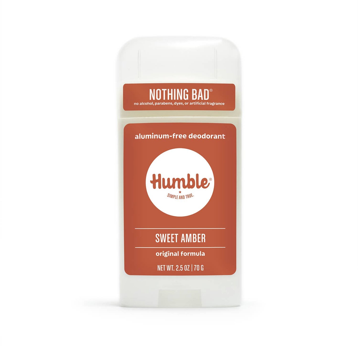 Humble Brands Sweet Amber Original Deodorant 2.5 oz