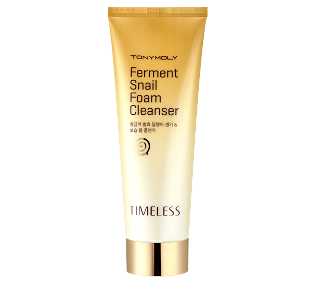 Tonymoly Timeless Ferment Snail Foam Cleanser