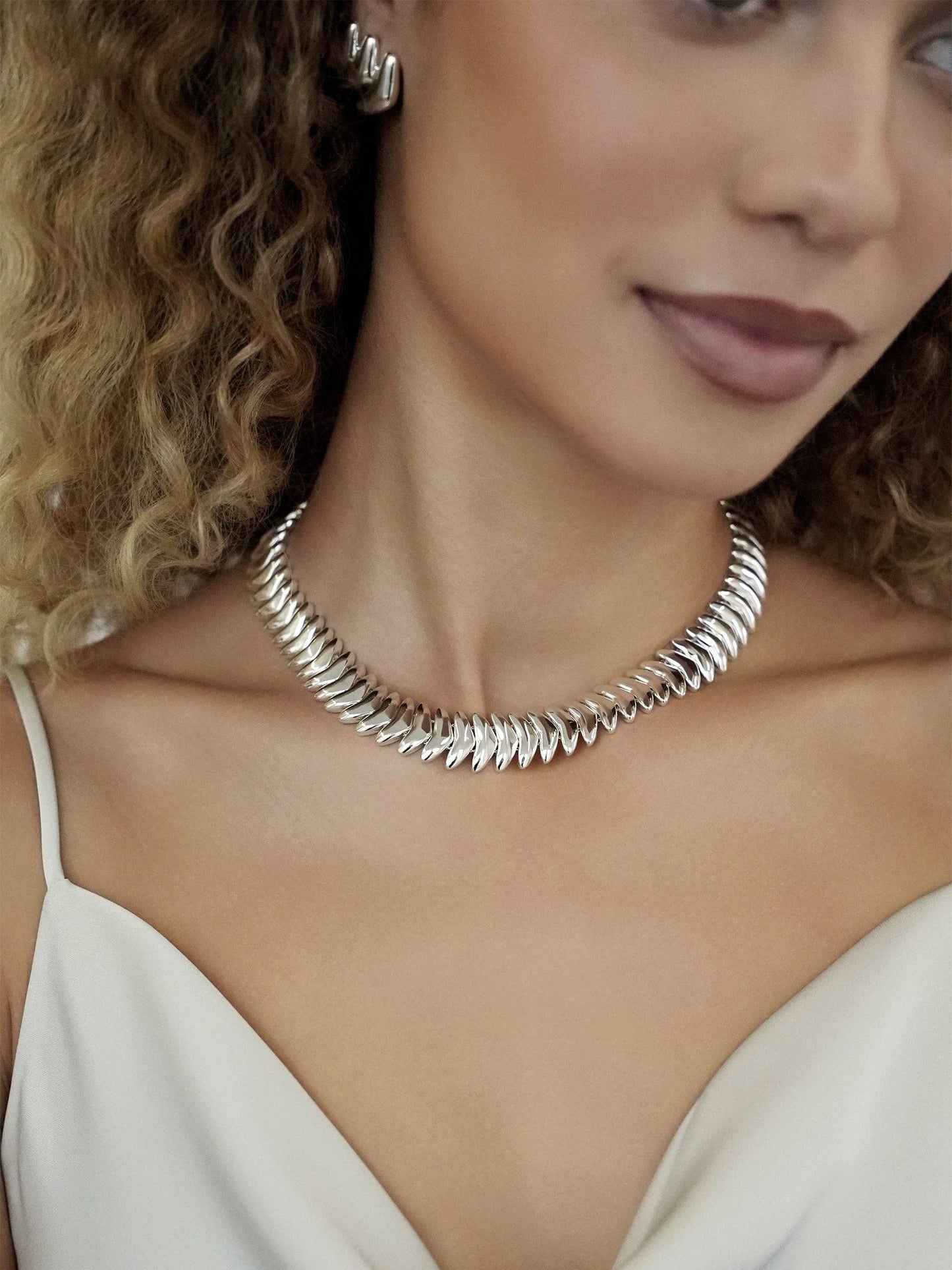 Ettika Metal Moderna Necklace