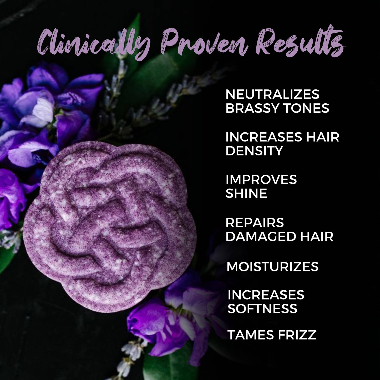 Rice Water Shampoo Bar | Purple Toning | All Hair