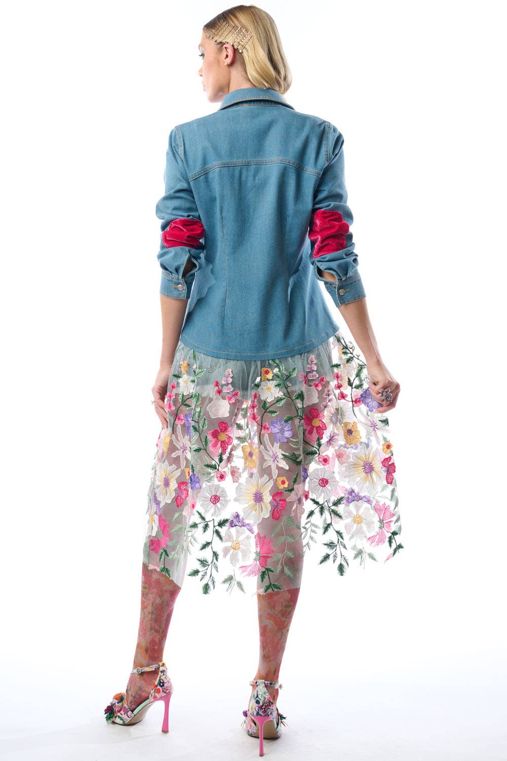 Aratta Celine Maxi Shirt | Floral Button Down | Floral Shirt Dress