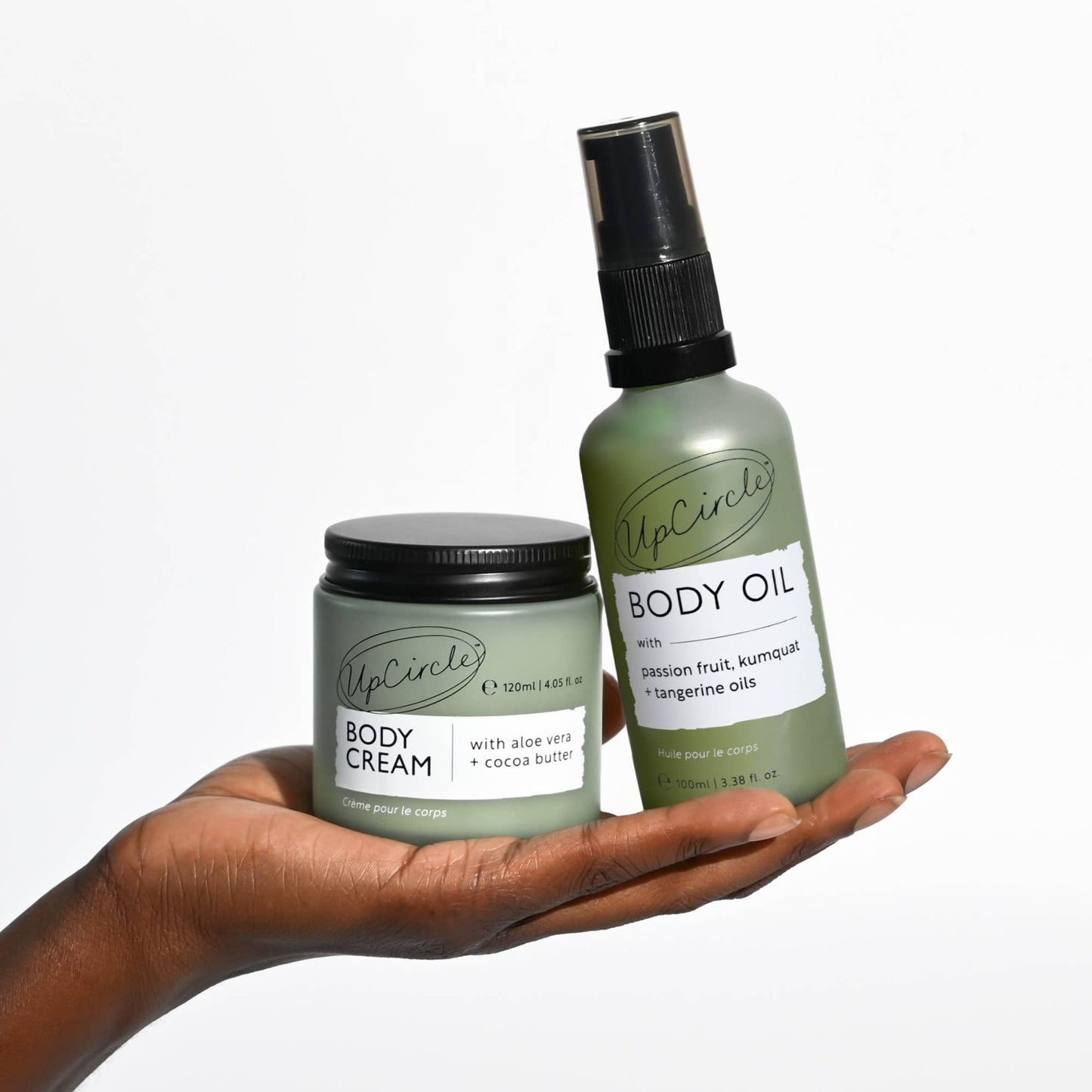 UpCircle Vegan Body Cream with Aloe Vera + Cocoa Butter for dry skin