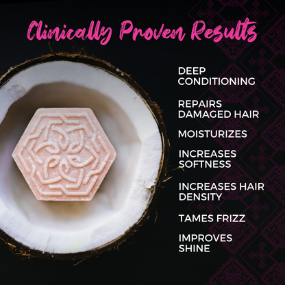 Rice Water Shampoo Bar | Adv. Repair | Coconut Bliss