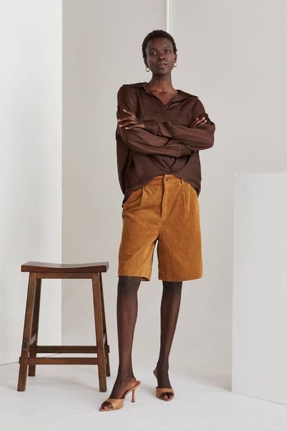 Crescent - Myrtle Corduroy Bermuda Shorts