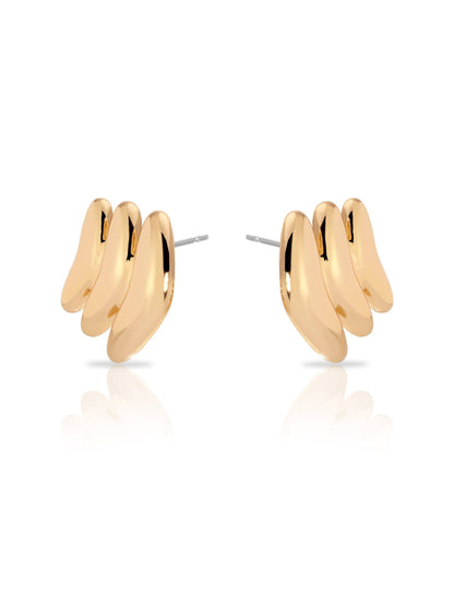 Ettika Metal Moderna Studs
