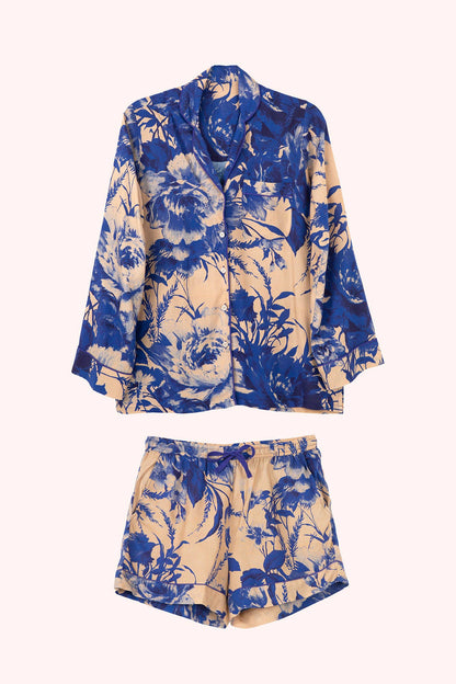 China Blue Blooms Supersoft Pyjamas - Large