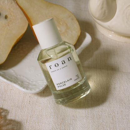 Roan Porcelain Pulse Eau De Parfum | Darjeeling Tea, Fruity Amber