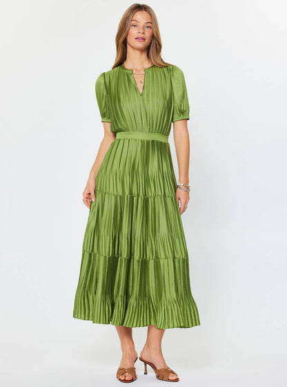 Current Air Pleated Maxi Dress