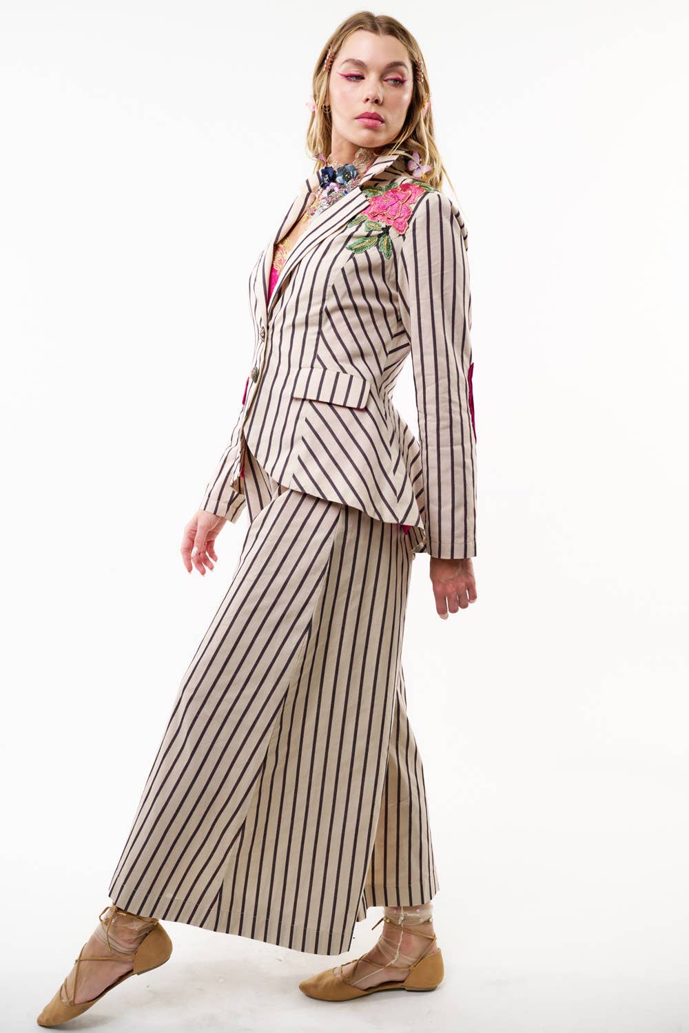 Aratta Derby Princess Stripes Blazer