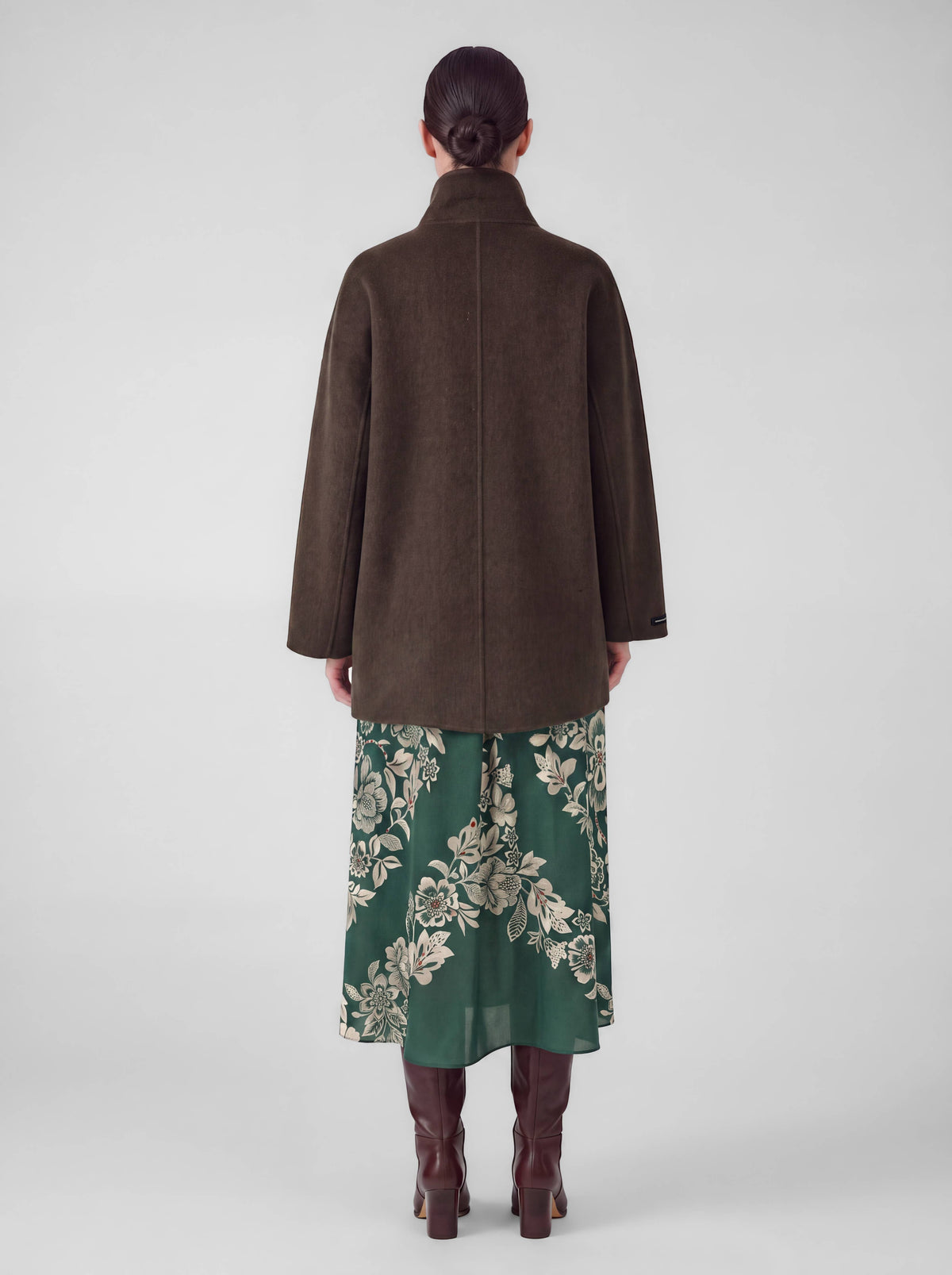 Current Air Double Breasted Wool Coat