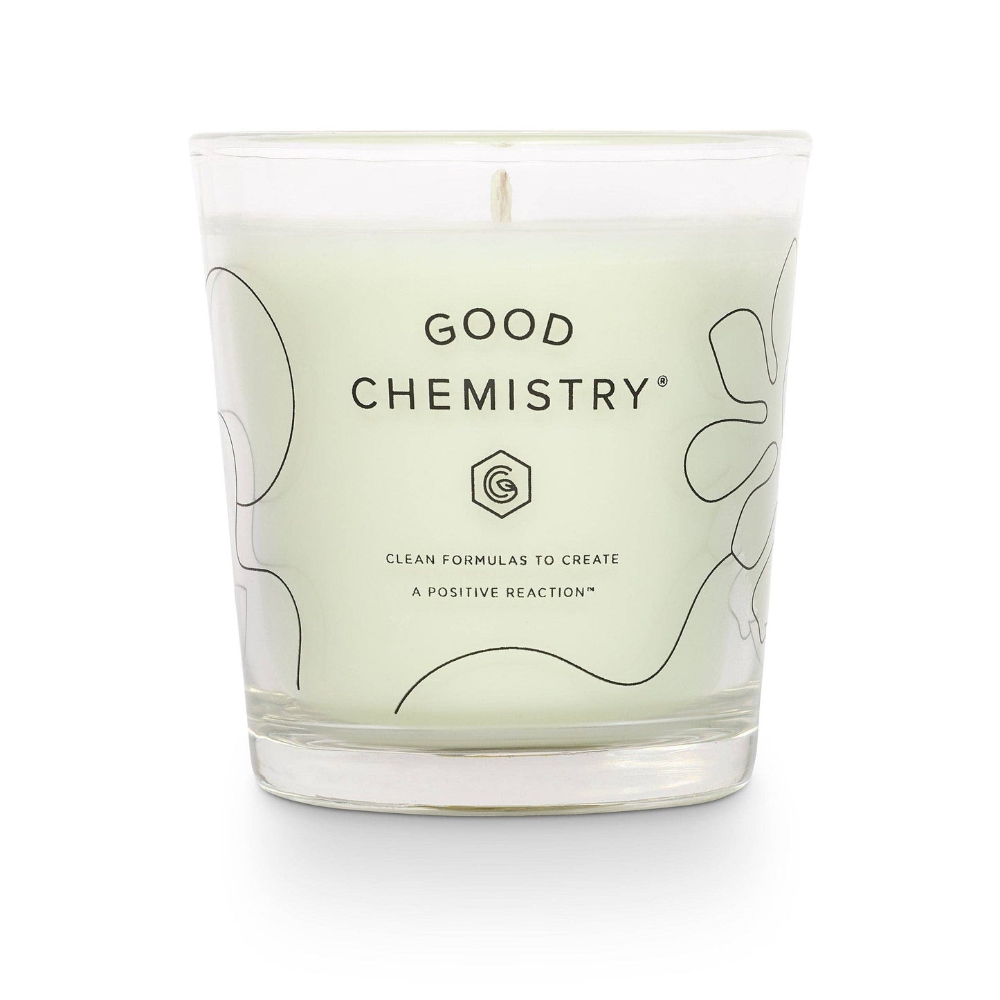 Mint + Lit Reusable Glass Candle