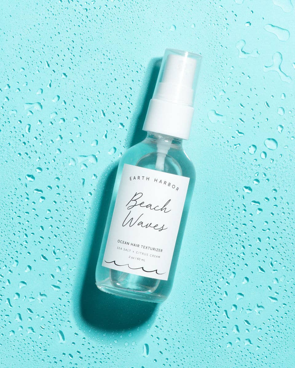 BEACH WAVES Ocean Hair Texturizer: Sea Salt + Mango Cream