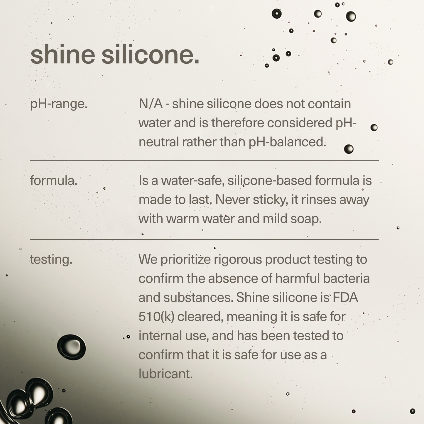 Maude Shine Silicone Personal Lubricant 4 oz