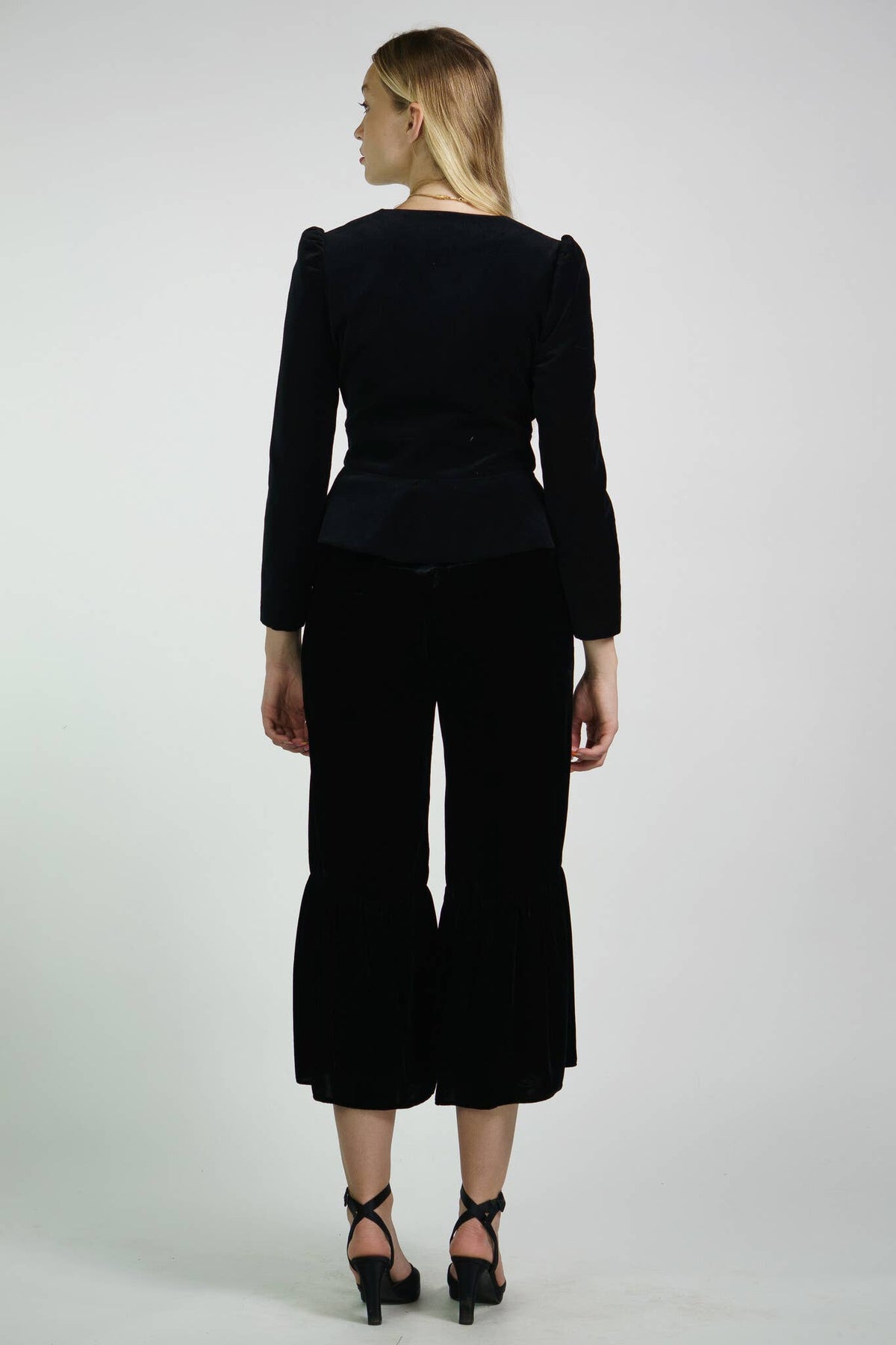 Kristinit Antonina black Velvet Jacket
