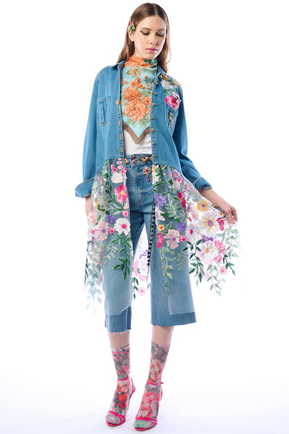 Aratta Celine Maxi Shirt | Floral Button Down | Floral Shirt Dress