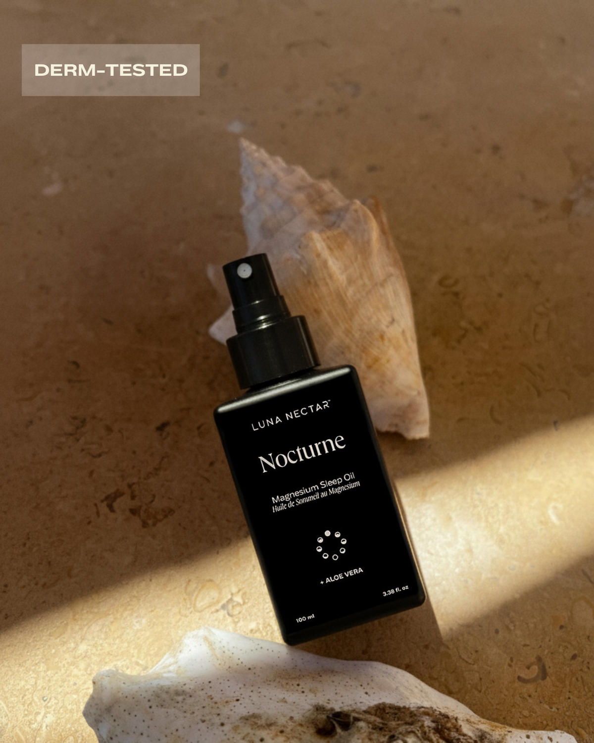 Luna Nectar Nocturne Magnesium Sleep Oil For Stress, Period Pain Relief