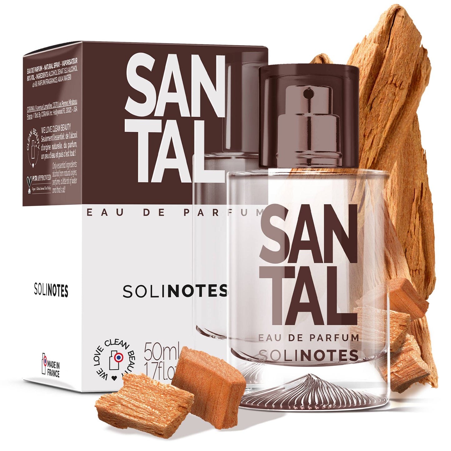 Solinotes Sandalwood Perfume 1.7 oz