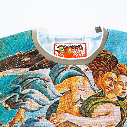 Veryrare by Raf Reyes Birth of Venus Botticelli Long Sleeve Sweater