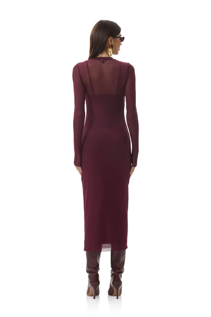 AFRM Ashland Midi Dress - Fig