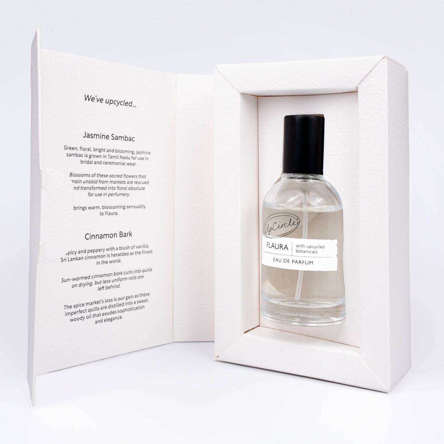 UpCircle Flaura Eau de Parfum - Upcycled Eco-Friendly Vegan Fragrance