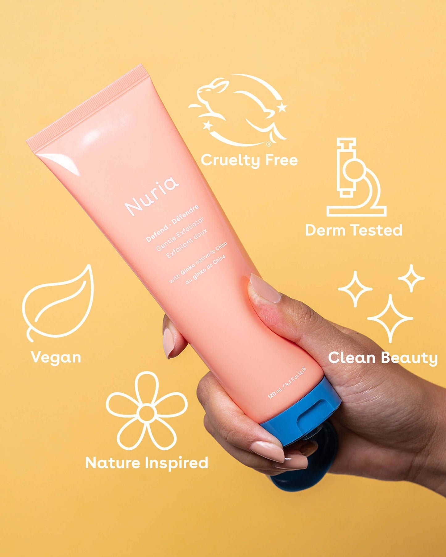 Nuria Beauty Defend Gentle Exfoliator