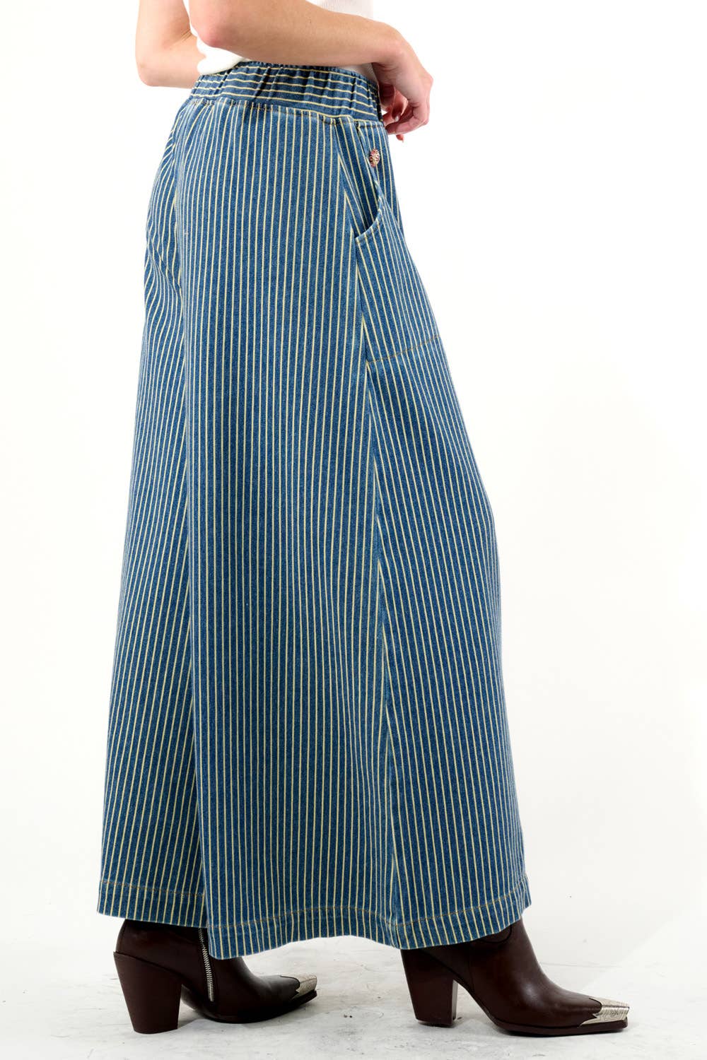 Aratta Alaia Stripe Denim Pants