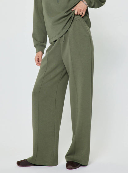 Current Air Wide Leg Modal Drawstring Sweatpants