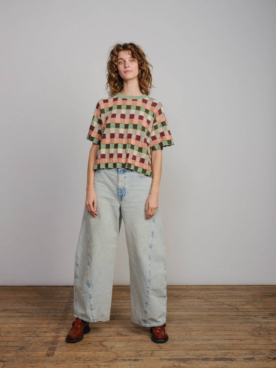 The Endery Sonia Sweater Tee in the Zephyr Palette