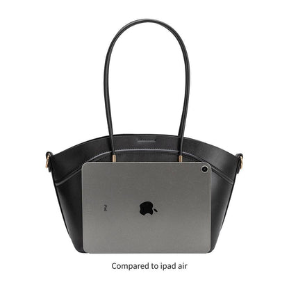Melie Bianco Hazel Mint Recycled Vegan Leather Tote Bag
