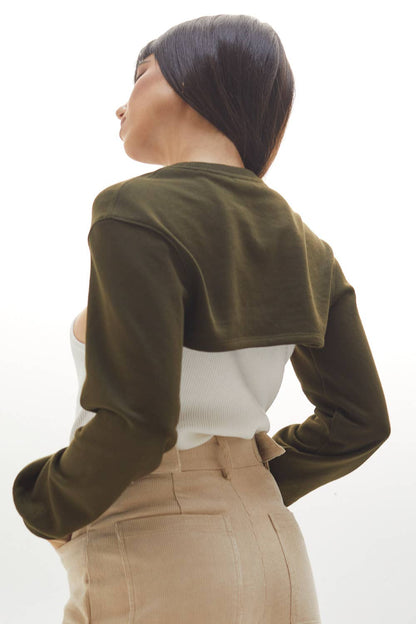 Crescent Harris Cropped Sweatshirt