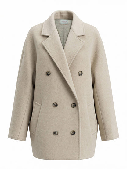 Current Air Double Breasted Wool Coat