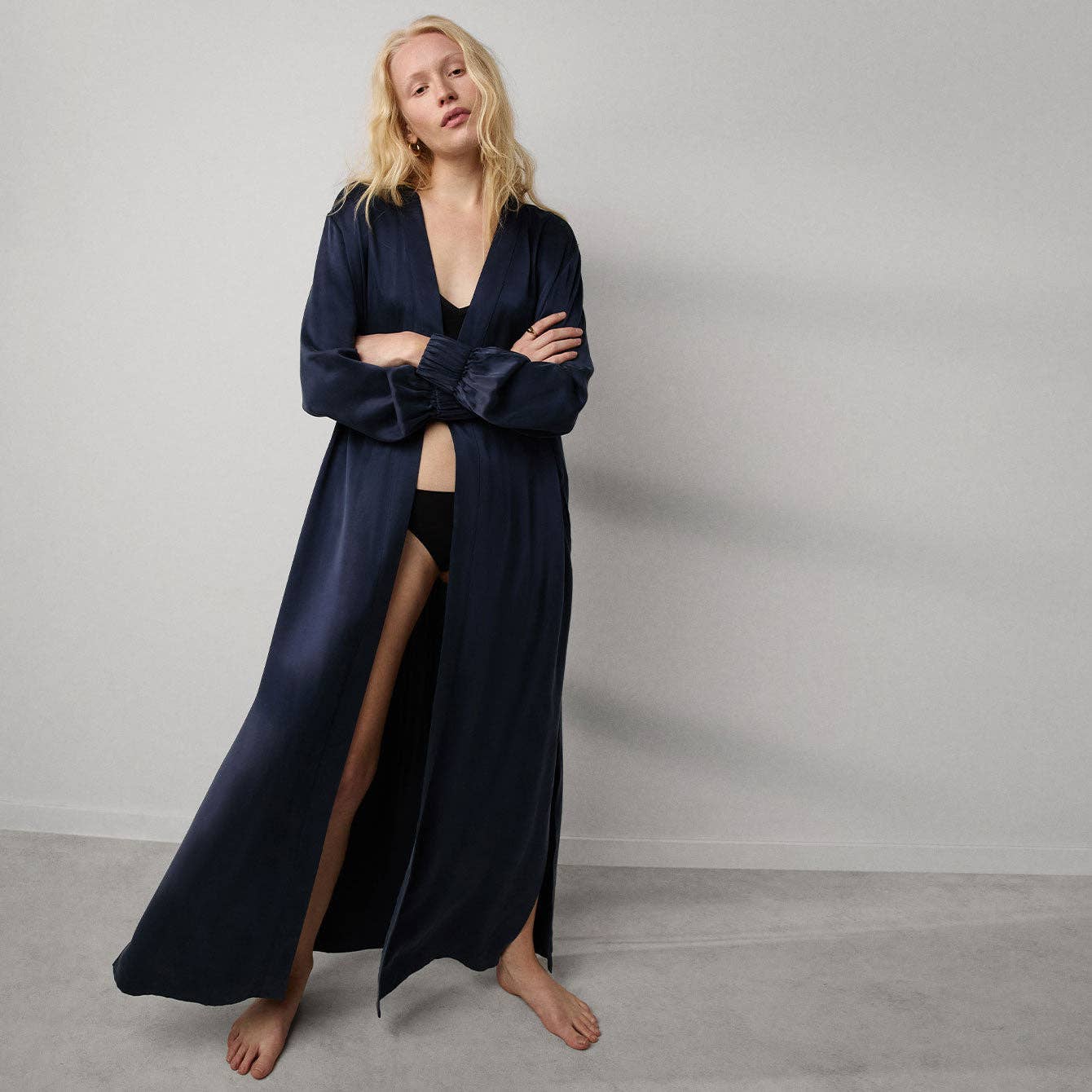 Lunya Washable Silk Long Robe