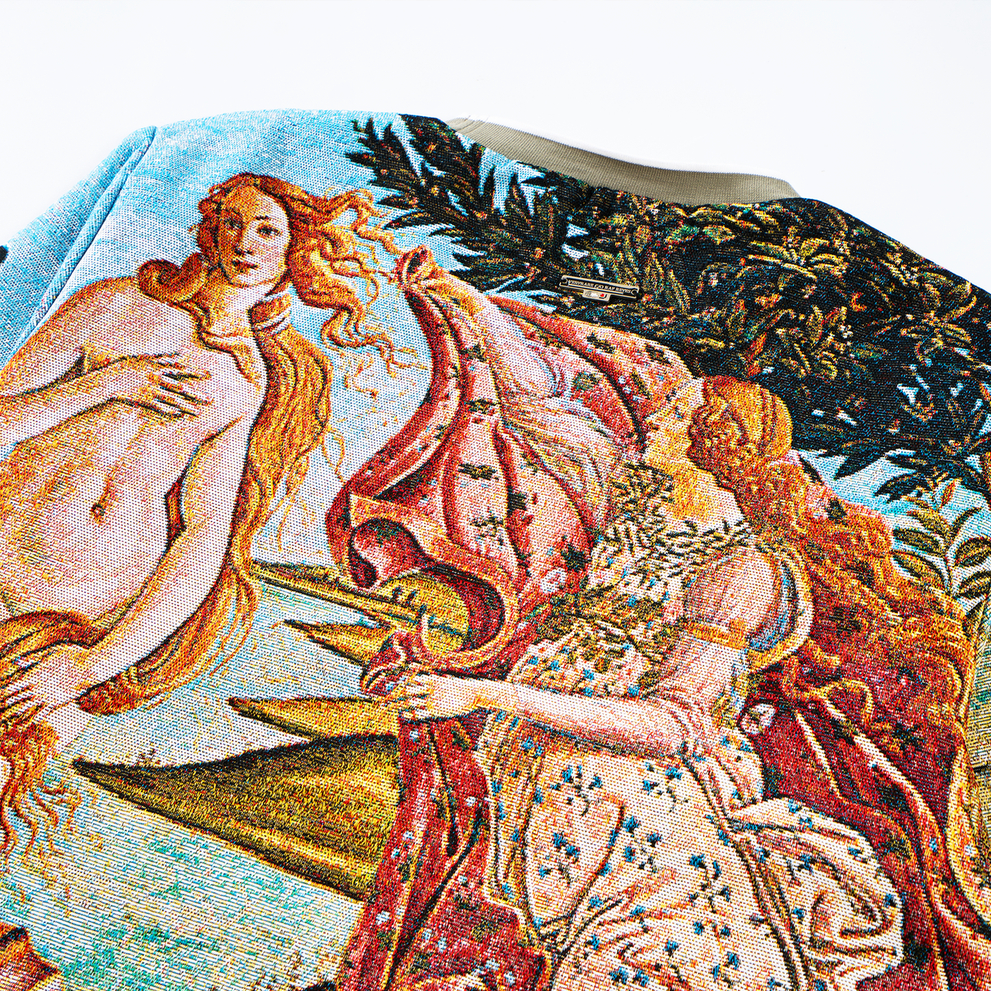 Veryrare by Raf Reyes Birth of Venus Botticelli Long Sleeve Sweater
