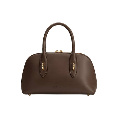Melie Bianco Rue Espresso Recycled Vegan Leather Top Handle Bag