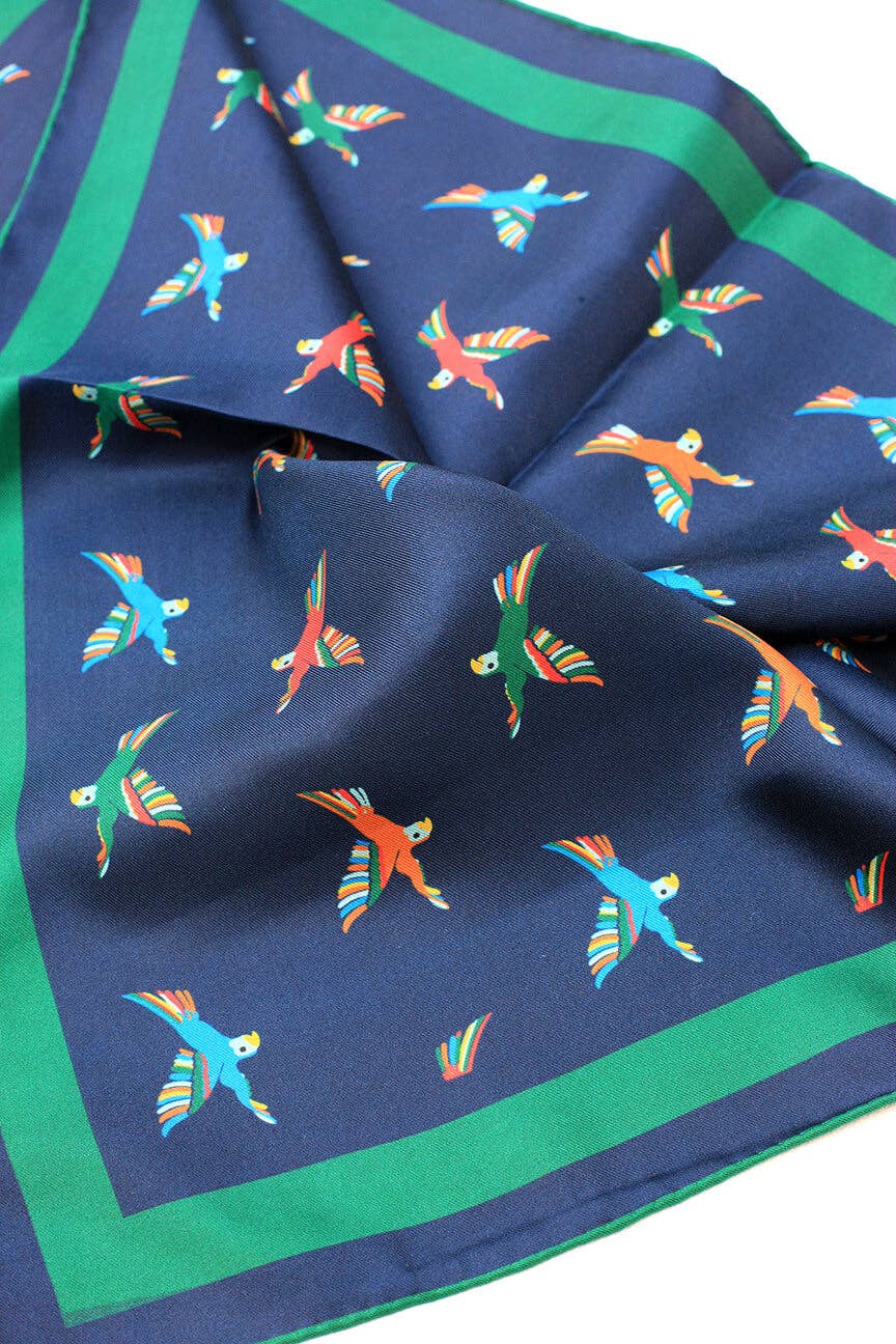 Jessie Zhao Freedom Wings Double Sided Silk Scarf
