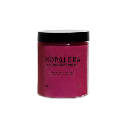 Nopalera Hibiscus Cactus Body Polish 7 oz | 198 g glass jar