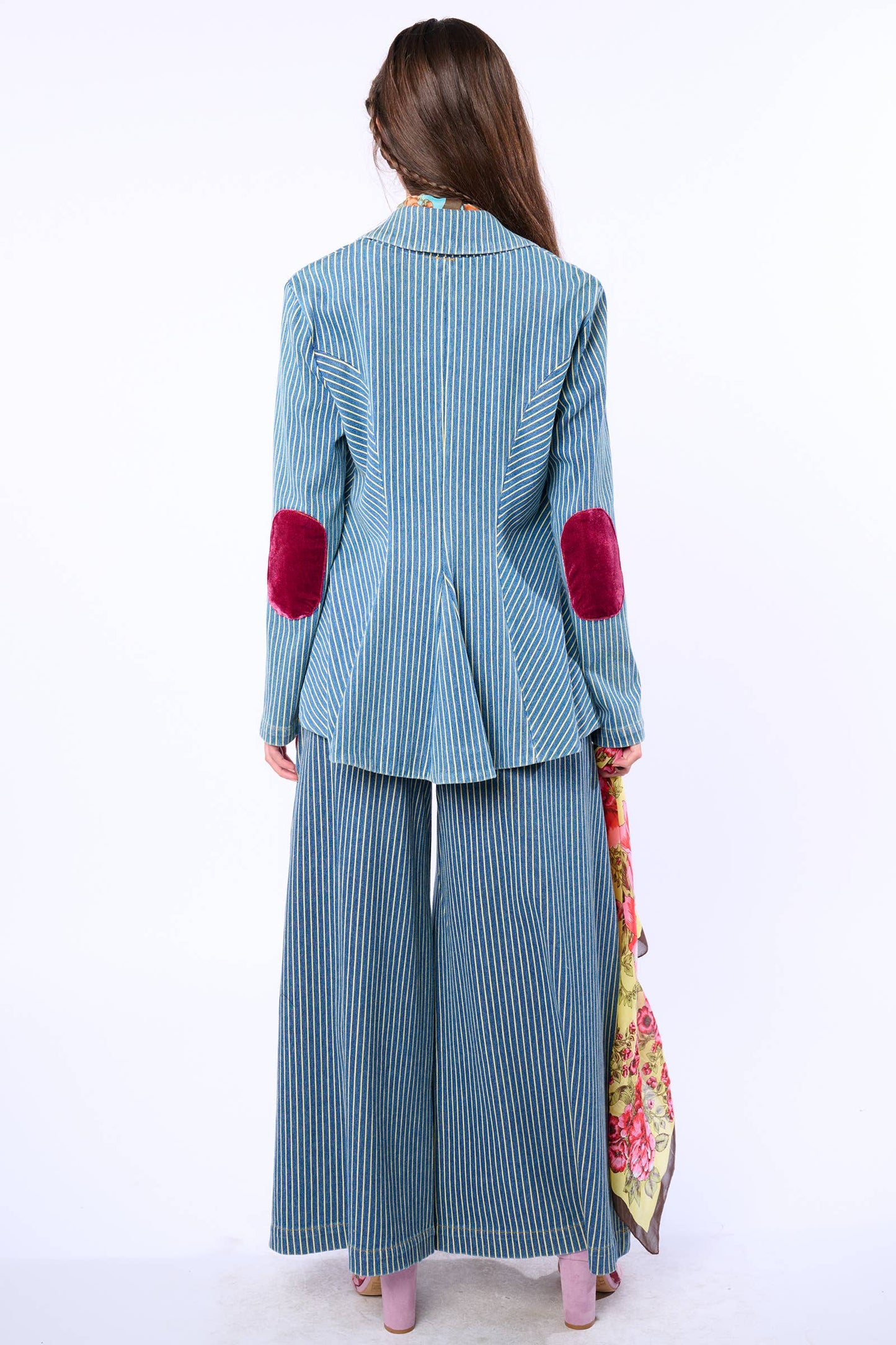 Aratta Alaia Stripe Denim Pants