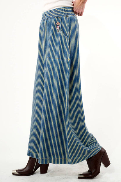 Aratta Alaia Stripe Denim Pants