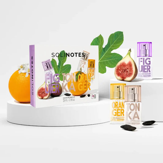 Solinotes Minis Feel Good Discovery Set - Fig, Tonka, Orange