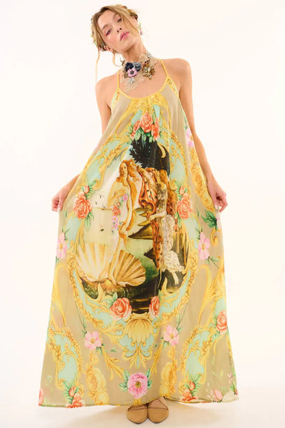 Aratta Birth of Venus Maxi Dress