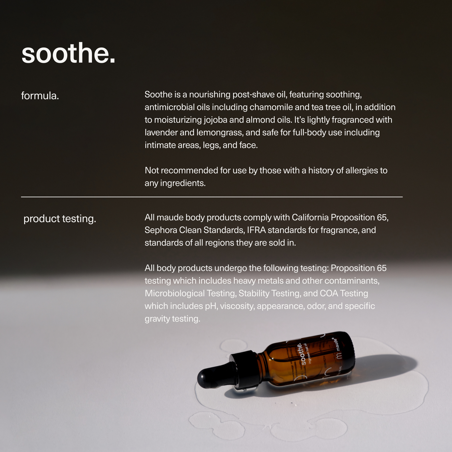 Maude Soothe - ingrown hair oil lavender and  lemongrass 15 ml