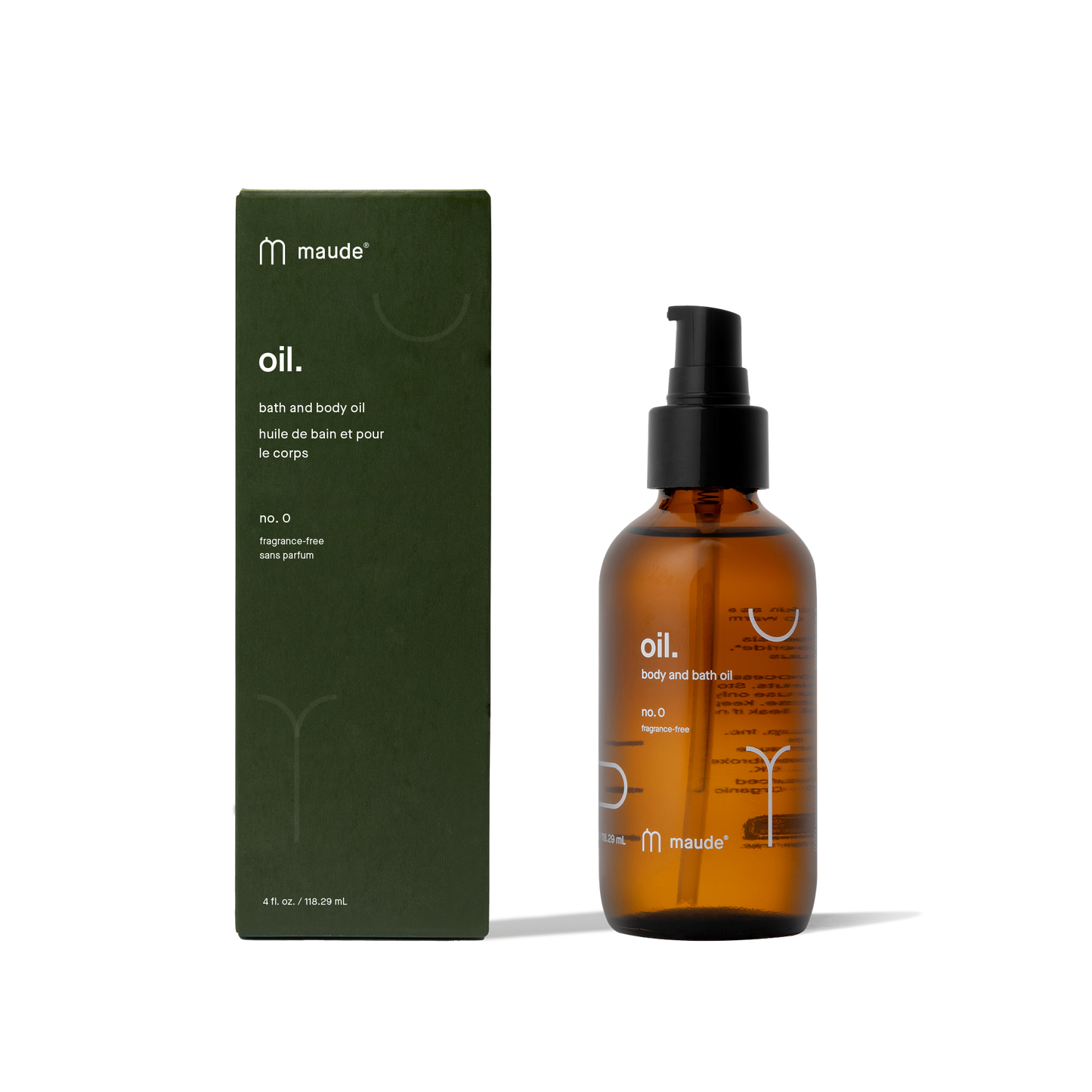 Maude Oil no. 0 - Bath & Body massage oil 4 oz