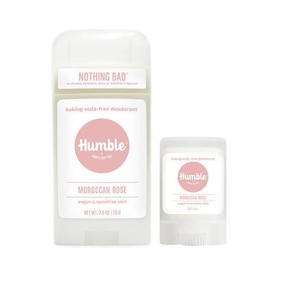 Moroccan Rose Vegan & Sensitive Travel Deodorant