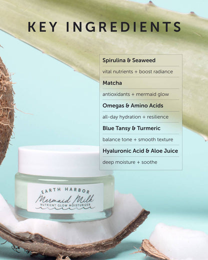 MERMAID MILK Nutrient Glow Moisturizer: Superfoods: 2 oz