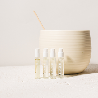Roan Discovery Set: Clean Tea-Based Fragrance (4x2ml Vials)