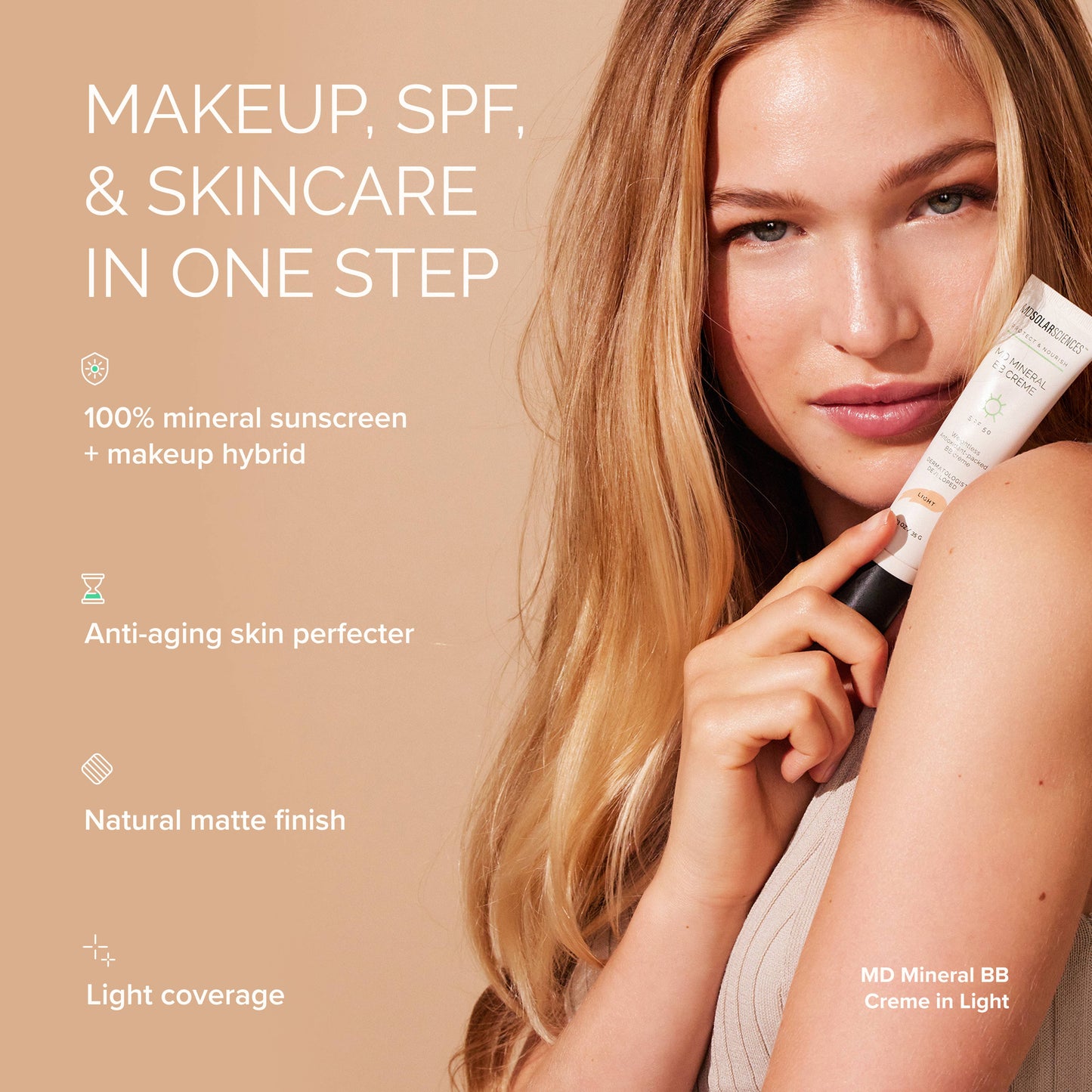 MD Mineral BB Crème SPF 50 Deep 1.23 oz