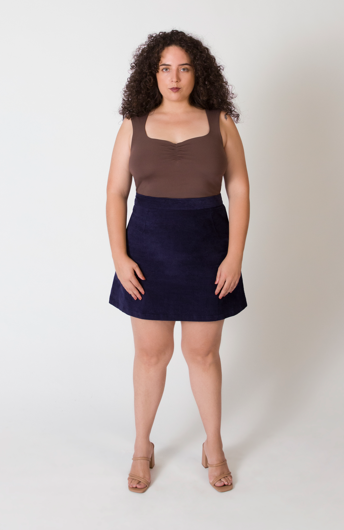 Aam The Label The Cord Mini Skirt