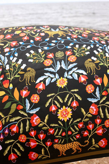 Jessie Zhao Double Sided Silk Scarf of Night Imagination